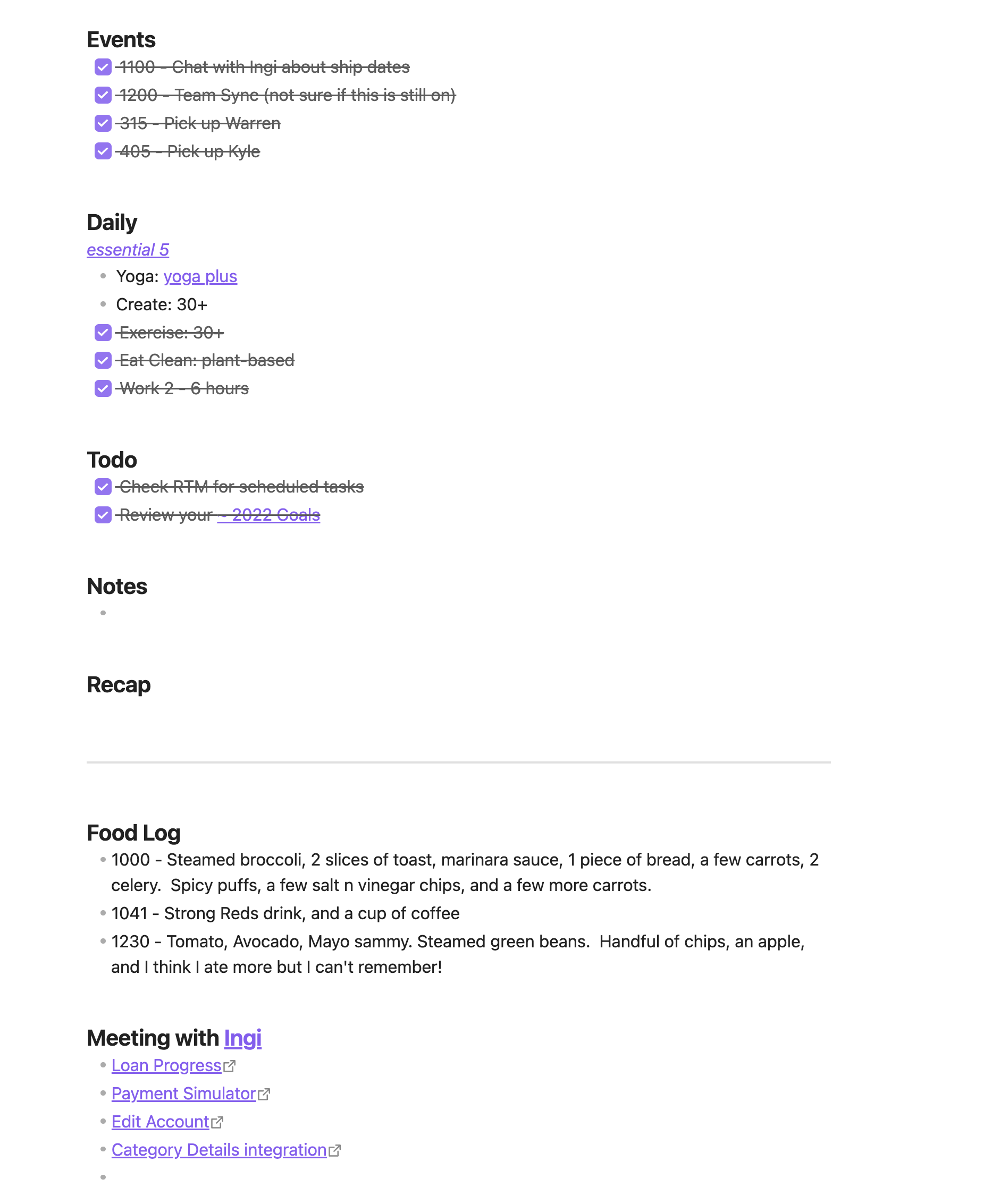 Docket in Obsidian, 2018